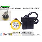 Waterproof IP68 Underground Mining Cap Lamps Silicon Button Cap Low Power Warning