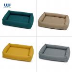 Memory Foam Dog Bolster Bed Base Orthopedic Machine Removable Cover