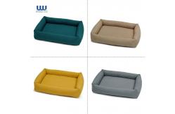 China Memory Foam Dog Bolster Bed Base Orthopedic Machine Removable Cover supplier