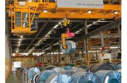 China 15t 380V 50HZ C Hook Double Girder Overhead Cranes For Coil supplier
