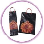 Small Plastic Bags With Handles , Promotional Loop Handle Bags for sale