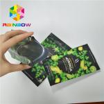 Laminated Material Stand Up Pouch Bags Moringa Leaf Powder Packaging With Zipper
