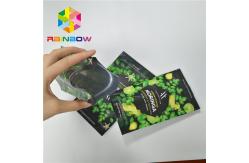 China Laminated Material Stand Up Pouch Bags Moringa Leaf Powder Packaging With Zipper supplier