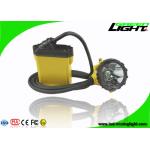 25000lux High Beam Corded Miners Cap Lamp 10.4Ah Big Capacity SAMSUNG Battery With SOS Function for sale