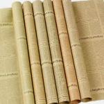 New Design Printing Newspaper Kraft Wrapping Paper Craft Flower Wrapping Paper For Flowers for sale