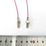 Nickel Plated Thread Probe Temperature Sensor For Medical Blood Refrigeration for sale