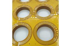 China 5V 12V 24V Polyimide Heater Element , Polyimide Foil Heater With Special Shape supplier