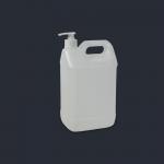 Durable and 10 Litre Square HDPE Plastic Water Alcohol Oil Container Bottle with Pump for sale
