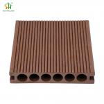 Slip Resistant Texture WPC Deck Flooring 18mm For Indoor / Outdoor Spaces for sale