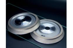 China Round Edge 45 Degrees diamond Grinding Wheel For Special Machine Glass Tool supplier