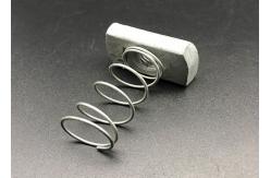 China M10 Long Spring Channel Nut 10mm HDG Carbon Steel OEM ODM supplier