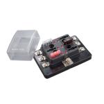 R3-76-07-3L106 6 Way Blade Fuse Blocks Circuit with Blow Indicator R3-76 Fuse Holder M4 Screw Terminal for sale