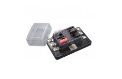 China R3-76 ATO ATC Blade Fuse Block With 6 Circuits M4 Screw Mount supplier