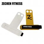 Carbon Fiber  Crossfit Grip Gloves 2mm Gymnastics Hand Protectors Yellow 2 Holes