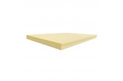 China Adjustable Two Layer Memory Foam Topper Mattress With Washable Cover supplier