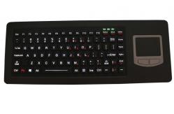 China Ruggedized Silicone Keyboard Rubber with Rugged Touchpad Metal Housing supplier