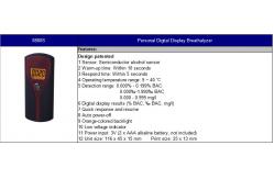 China High Accuracy Lcd Breathalyzer Alcohol Tester With Mouthpieces supplier
