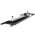 Automotive Manufacturing H Beam Laser Cutting Machine With Kebei Software And Fiber Laser Method for sale