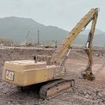 20m 22m Hydraulic Pile Driver Attachment For Excavator Pile Driving Arm