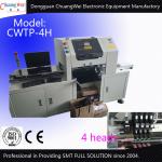 Optional Feeder Fully Automatic SMT LED Pick and Place Machine With Four Head for sale