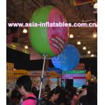 Factory Direct Sale Night Illuminated Walking Backpack Balloon With Led , Advertising Inflatables