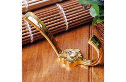 China Durable Adjustable Clip Metal Curtain Holdback Hooks supplier