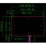 5 Inch Touch Screen Lcd Display Module , Tft Lcd Touch Screen Oil Proof