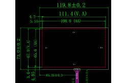 China 5 Inch Touch Screen Lcd Display Module , Tft Lcd Touch Screen Oil Proof supplier