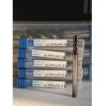 MAE PLUS Coated Carbide End Mill for Non-Ferrous Metals Aluminium and Copper Processing Φ6.0x20x6Dx75mm for sale