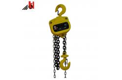 China Steel 2t Lifting Rigging Triangle Manual Chain Tackle supplier