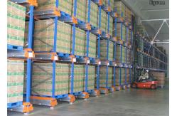 China Radio Shuttle Steel Racking System , Storage Intellectual Pallet Rack Shelves supplier