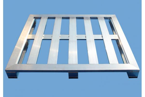 4 Way Anodized Aluminum Pallets , Industrial Extruded Aluminium Profiles