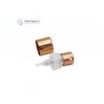 Fea15mm Crimpless Perfume Spray Pump Aluminum Gold Mist For Bottles