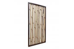 China Rectangle Room Divider Screen Aluminum Smooth Surface Fire Resistant supplier