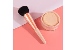 China Premium Synthetic Powder Make Up Brush Soft Bristles Compact Foundation Brush supplier