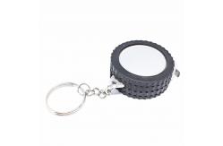 China Sublimation Blanks Wheel Rim Keychain Custom Photo Keychain supplier