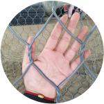 Heavy Duty 8x10cm Pvc Coated Gabion Baskets Hexagonal Wire Mesh For Retaining