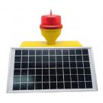 Dusk-To-Dawn Solar Aviation Light Low-Intensity Single Obstruction IP66 for sale