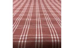 China yarn dyed Weave  59 135gsm Check And Stripe Fabrics Red Gingham Material supplier