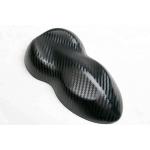 Black 3D 140gsm Carbon Fiber Car Vinyl Wrap High Gloss Effect for sale