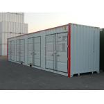 Steel 40ft Hq Metal Cargo Containers Waterproof Convenient Loading Moving for sale