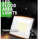 AC85 - 265V Input Voltage LED Flood Light Outdoor Security Lighting Ultra Slim Design for sale
