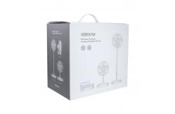 China USB Rechargeable Portable Foldable Fan 4 Speed Desk Table Foldable Oscillating Fan supplier