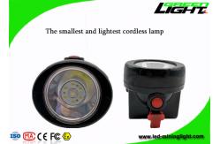 China Cordless IP67 0.65W 80lum 180mA 4000lux Miners Cap Lamp supplier