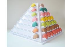 China Multifunctional 7 tiers macaron tower macaron display stand for wholesales supplier