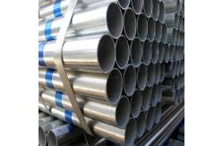 China Hot-Dipped Galvanized Round Steel Pipes Available For Surface Treatment supplier