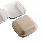 Customized Size Logo Biodegradable Sugarcane Syrup Burger Box