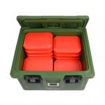 Food Grade Plastic Transport Container Roto Molded Thermo Lunch Box Loader for sale