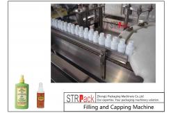 China High Accuracy Monoblock Liquid Filling Machine For Mosquito Repellent Spray supplier