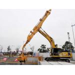Long Reach Telescopic Boom For Excavator , Construction Sites Metal Telescopic Arm